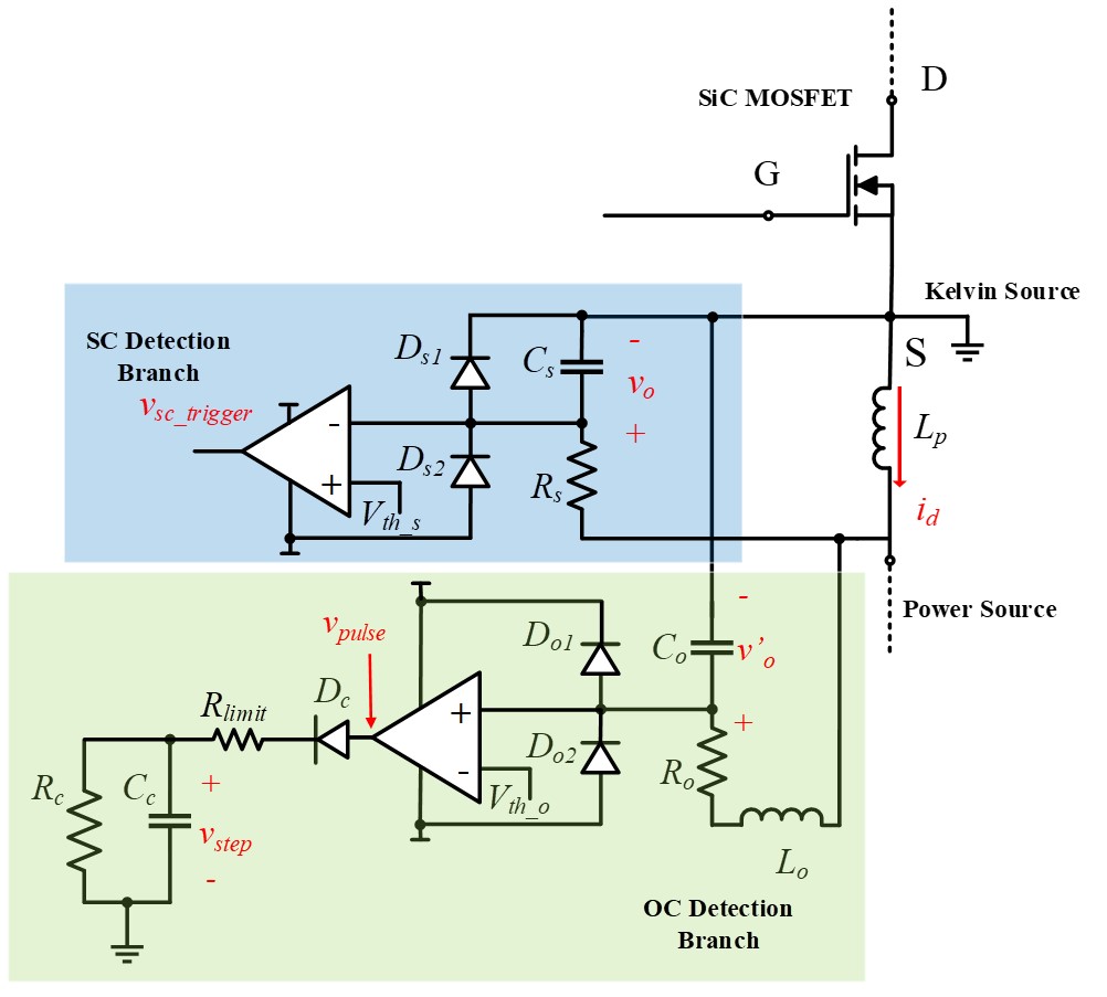 Image of overcurrent detection circuit